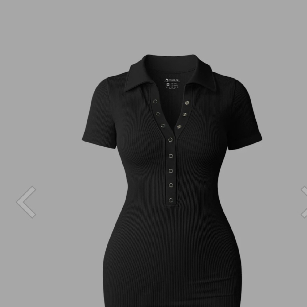 Black Button-Up Jumpsuit